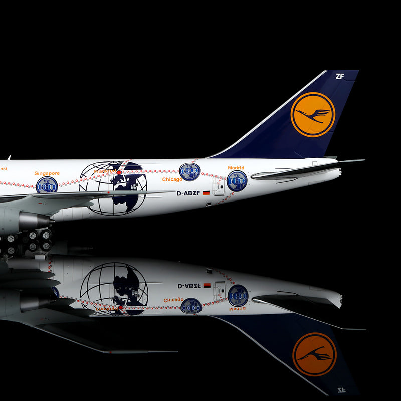 Lufthansa Cargo B747-200F D-ABZF – Scale 1:200 Diecast Model – SQ wings L2186/L2186C - Image 7