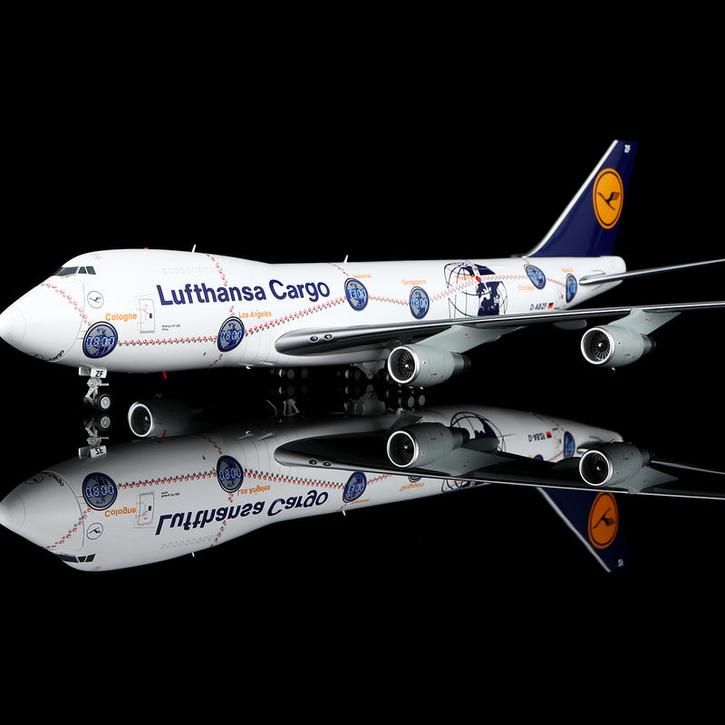 Lufthansa Cargo B747-200F D-ABZF – Scale 1:200 Diecast Model – SQ wings L2186/L2186C - Image 9