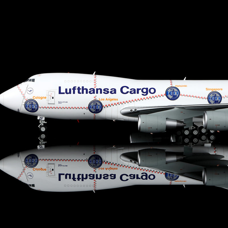 Lufthansa Cargo B747-200F D-ABZF – Scale 1:200 Diecast Model – SQ wings L2186/L2186C - Image 6