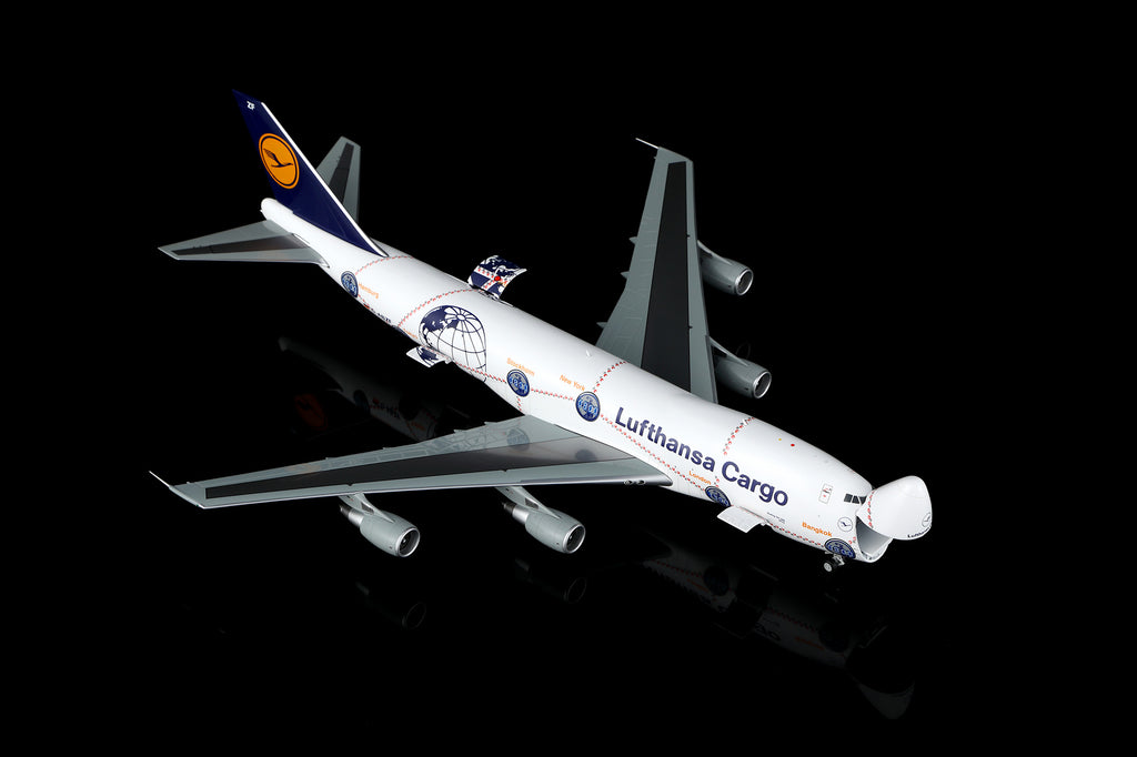 Lufthansa Cargo B747-200F D-ABZF – Scale 1:200 Diecast Model – SQ wings L2186/L2186C