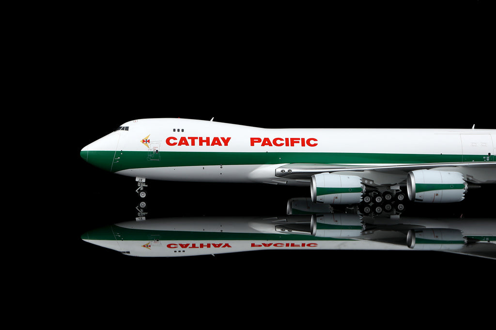 Cathay Pacific B747-8F "80th Anniversary Retro" B-LJE – Scale 1:200 Diecast Model – SQ wings L2337/L2337FD/L2337C