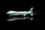 Cathay Pacific B747-8F "80th Anniversary Retro" B-LJE – Scale 1:200 Diecast Model – SQ wings L2337/L2337FD/L2337C