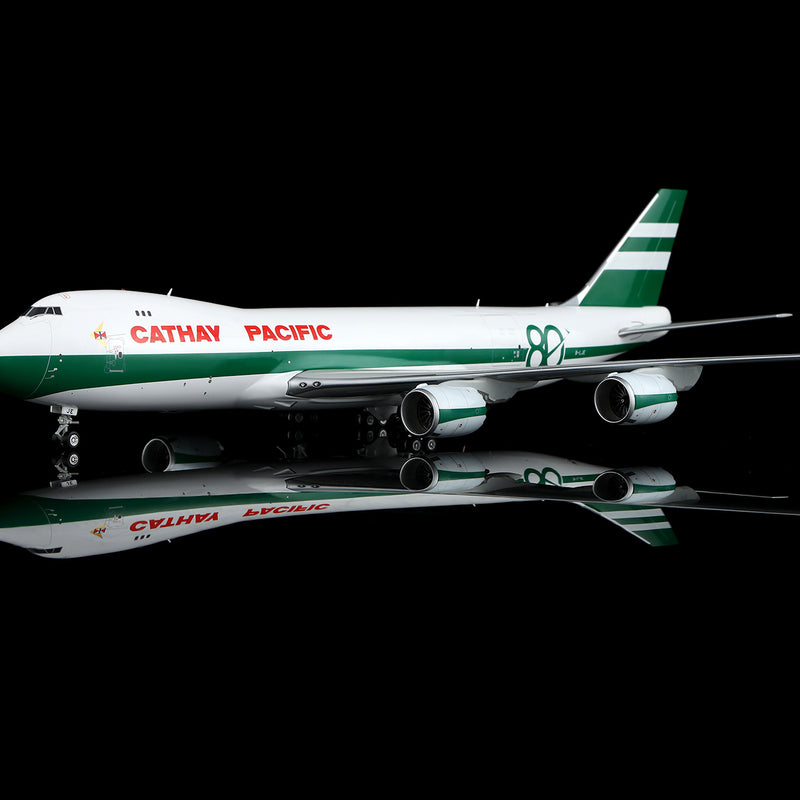 Cathay Pacific B747-8F "80th Anniversary Retro" B-LJE – Scale 1:200 Diecast Model – SQ wings L2337/L2337FD/L2337C - Image 7