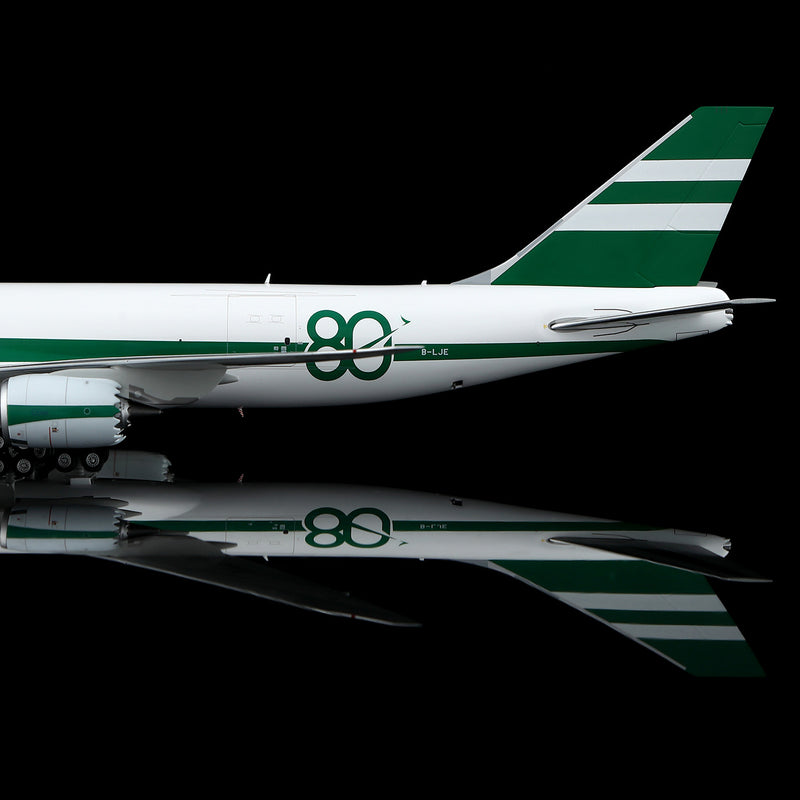 Cathay Pacific B747-8F "80th Anniversary Retro" B-LJE – Scale 1:200 Diecast Model – SQ wings L2337/L2337FD/L2337C - Image 5