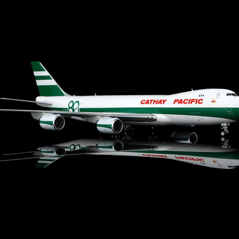 Cathay Pacific B747-8F "80th Anniversary Retro" B-LJE – Scale 1:200 Diecast Model – SQ wings L2337/L2337FD/L2337C - Image 6