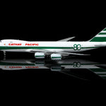 Cathay Pacific B747-8F "80th Anniversary Retro" B-LJE – Scale 1:200 Diecast Model – SQ wings L2337/L2337FD/L2337C - Thumbnail 1