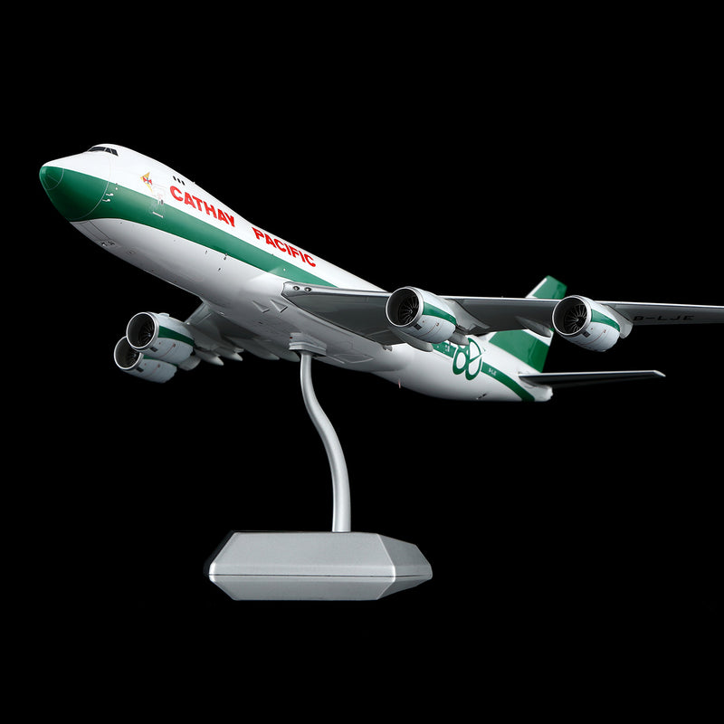 Cathay Pacific B747-8F "80th Anniversary Retro" B-LJE – Scale 1:200 Diecast Model – SQ wings L2337/L2337FD/L2337C - Image 3