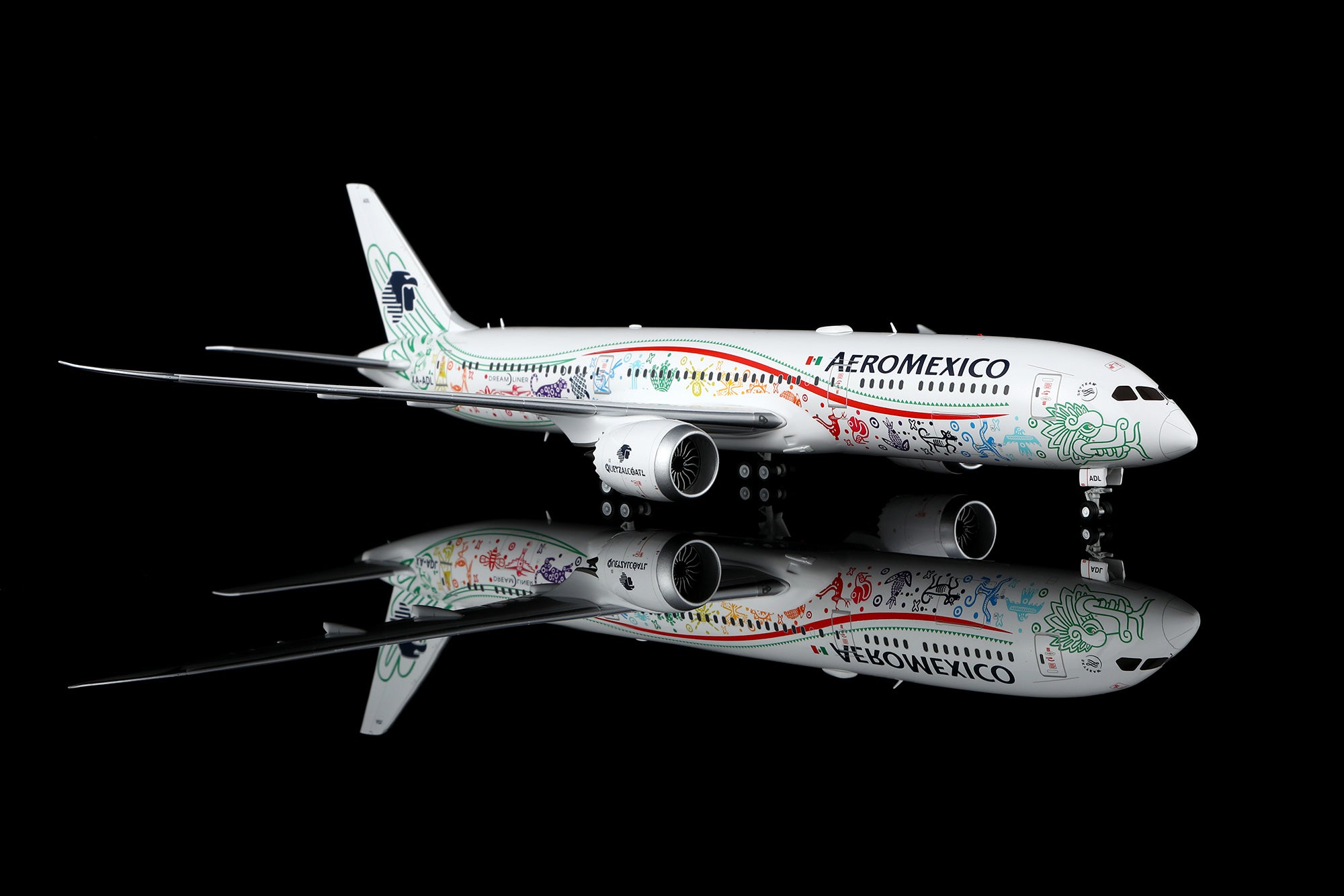 Aeroméxico B787-9 "Quetzalcóatl" XA-ADL – Scale 1:200 Diecast Model – SQ wings L2273
