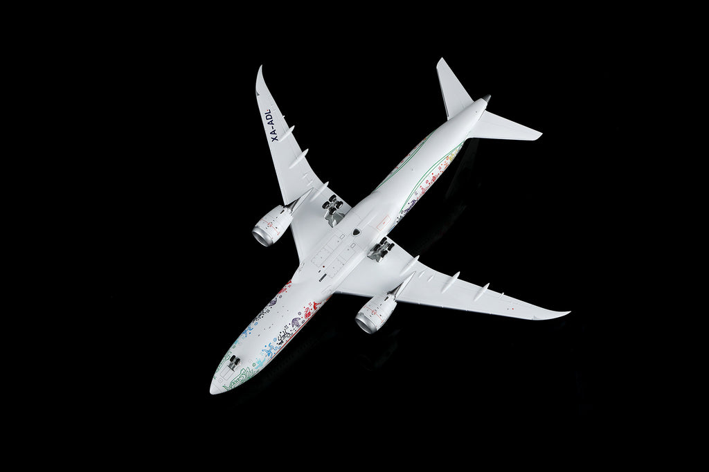 Aeroméxico B787-9 "Quetzalcóatl" XA-ADL – Scale 1:200 Diecast Model – SQ wings L2273