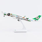 A330 EVA AIR - 30 cm - 11,8 pulgadas - LED y sonido - Modelo de avión
