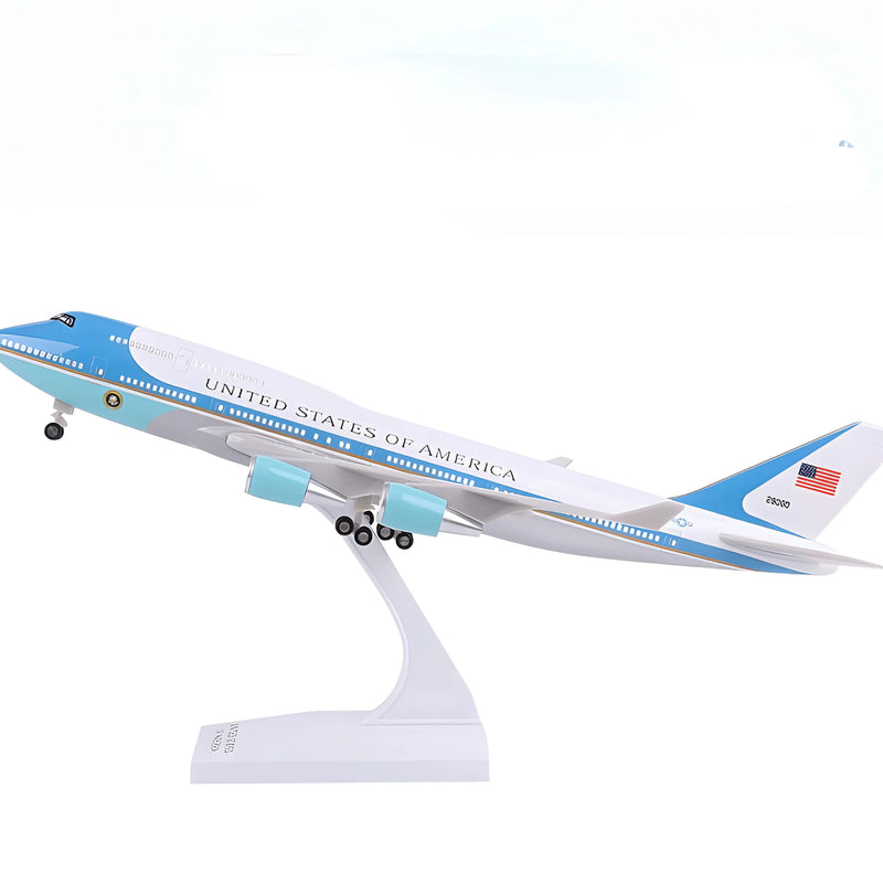 B747 AF1 Air Force One - 30cm - 11.8in - LED & Sound - Airplane Model - Image 2