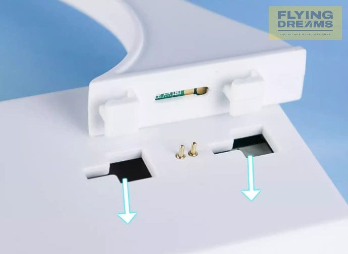 A380 Emirates - 30cm - 11.8in - LED & Sound - Airplane Model