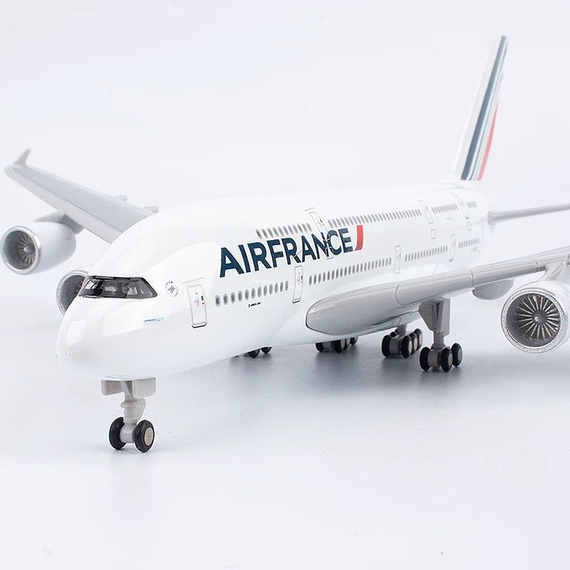 Air France A380 - 30cm - LED & Sound - Airplane Model – Flying