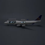 United Airlines Boeing 747-400 1:150 – 47 cm / 18.5 in – Opening Cabin Interior & LED Lights - Thumbnail 3