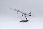 Concorde Air France – Modelo Ejecutivo Escala 1:125 – 50cm (19.68") – Edición LED Acústica y Resina de Alta Densidad