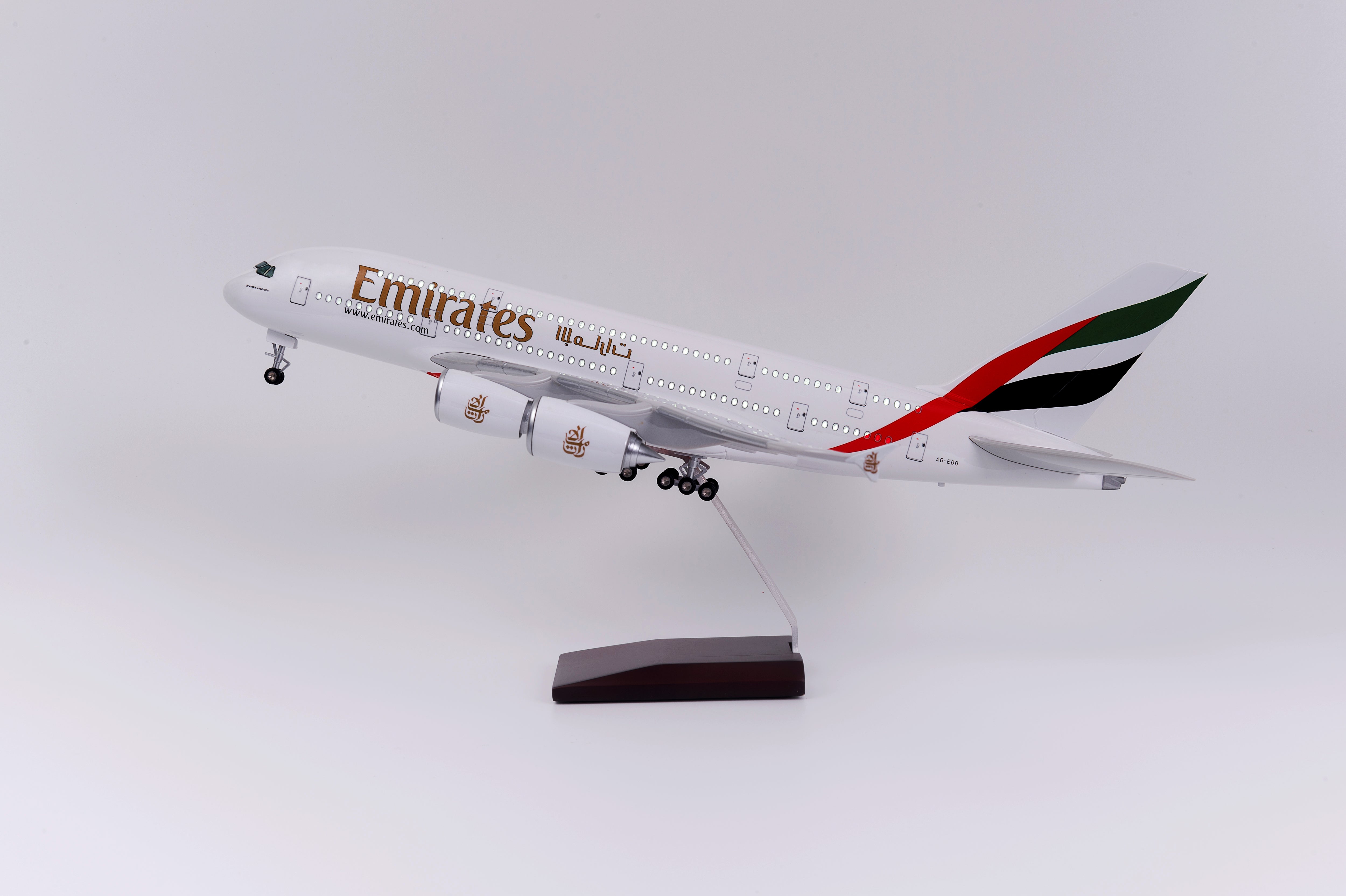 A380 Emirates - Scale 1/160 - 46cm - 18.5 in - Airplane Model