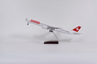 B777 SWISS - Scale 1/157 - 47CM -18.5in - Airplane Model