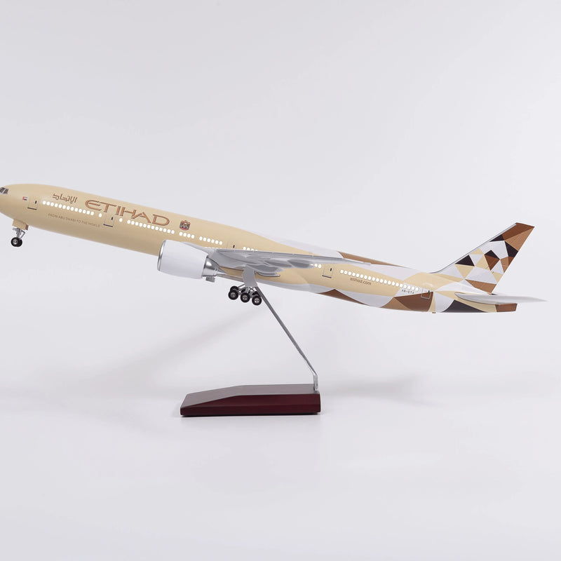 B777 ETIHAD - Scale 1/157 - 47CM - 18.5in - Airplane Model - Image 2