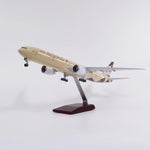 B777 ETIHAD - Scale 1/157 - 47CM - 18.5in - Airplane Model - Thumbnail 3