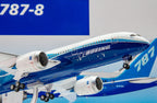 بوينج B787-8 N787BA – مقياس 1:200 – أجنحة مربعة – 28.35 سم
