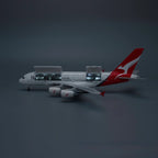 Qantas Airbus A380 1:160 – 45.5 cm / 17.9 in – Opening Cabin Interior