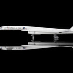 USF Valkyrie XB-70 BOMBER AIRPLANE MODEL NASA - L:29.87cm - Scale 1/200 - Thumbnail 3
