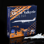USF Valkyrie XB-70 BOMBER AIRPLANE MODEL NASA - L:29.87cm - Scale 1/200 - Thumbnail 10
