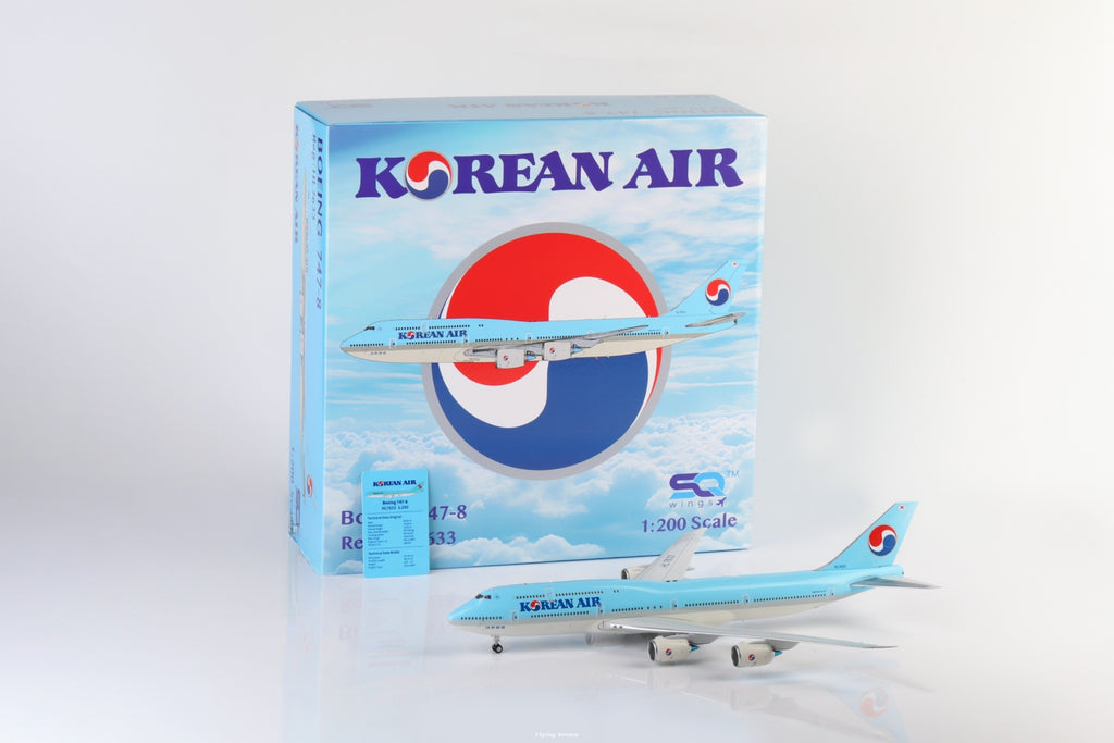 Korean Air B747-8 HL7633 “Beyond Excellence” - L:38.15cm –  1/200 Scale