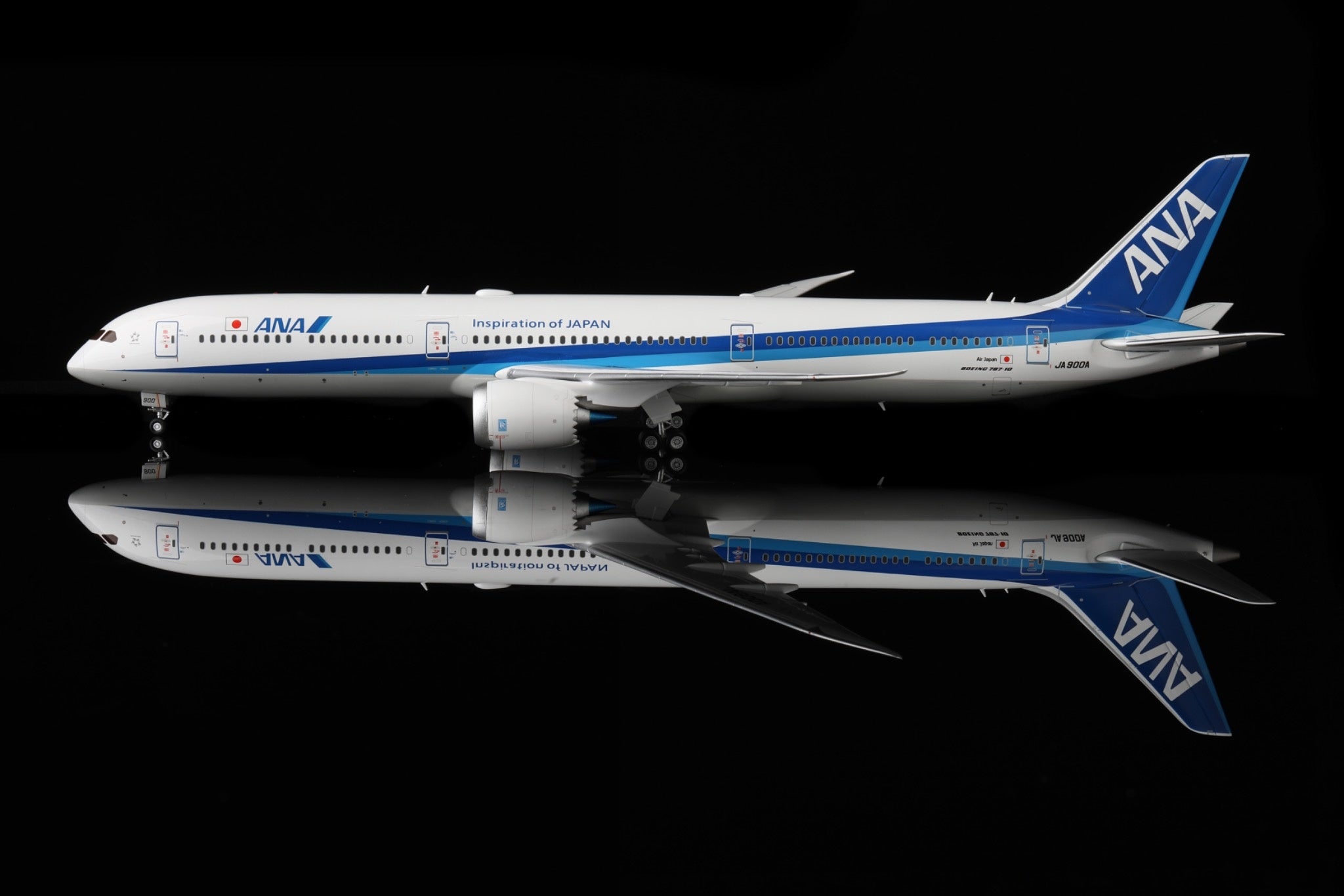 ANA Boeing 787-10 JA900A – Escala 1:200 – Alas SQ – 34,3 cm