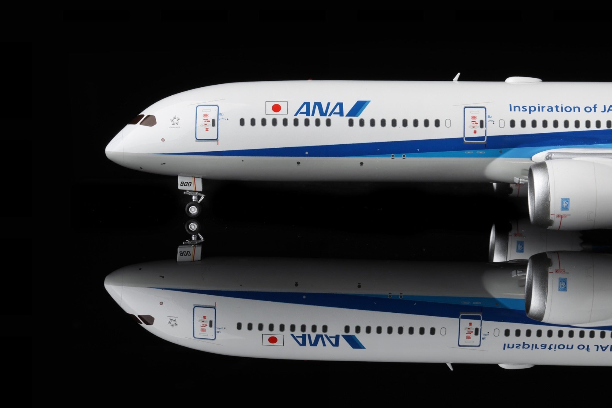 ANA Boeing 787-10 JA900A – Escala 1:200 – Alas SQ – 34,3 cm