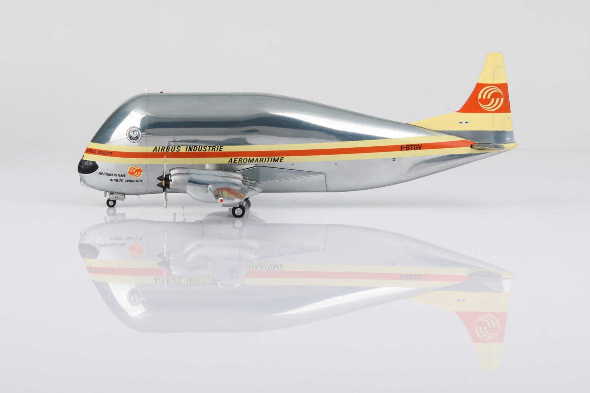 Airbus Industrie 377SGT F-BTGV – Scale 1:200 – SQ Wings – 21.9 cm