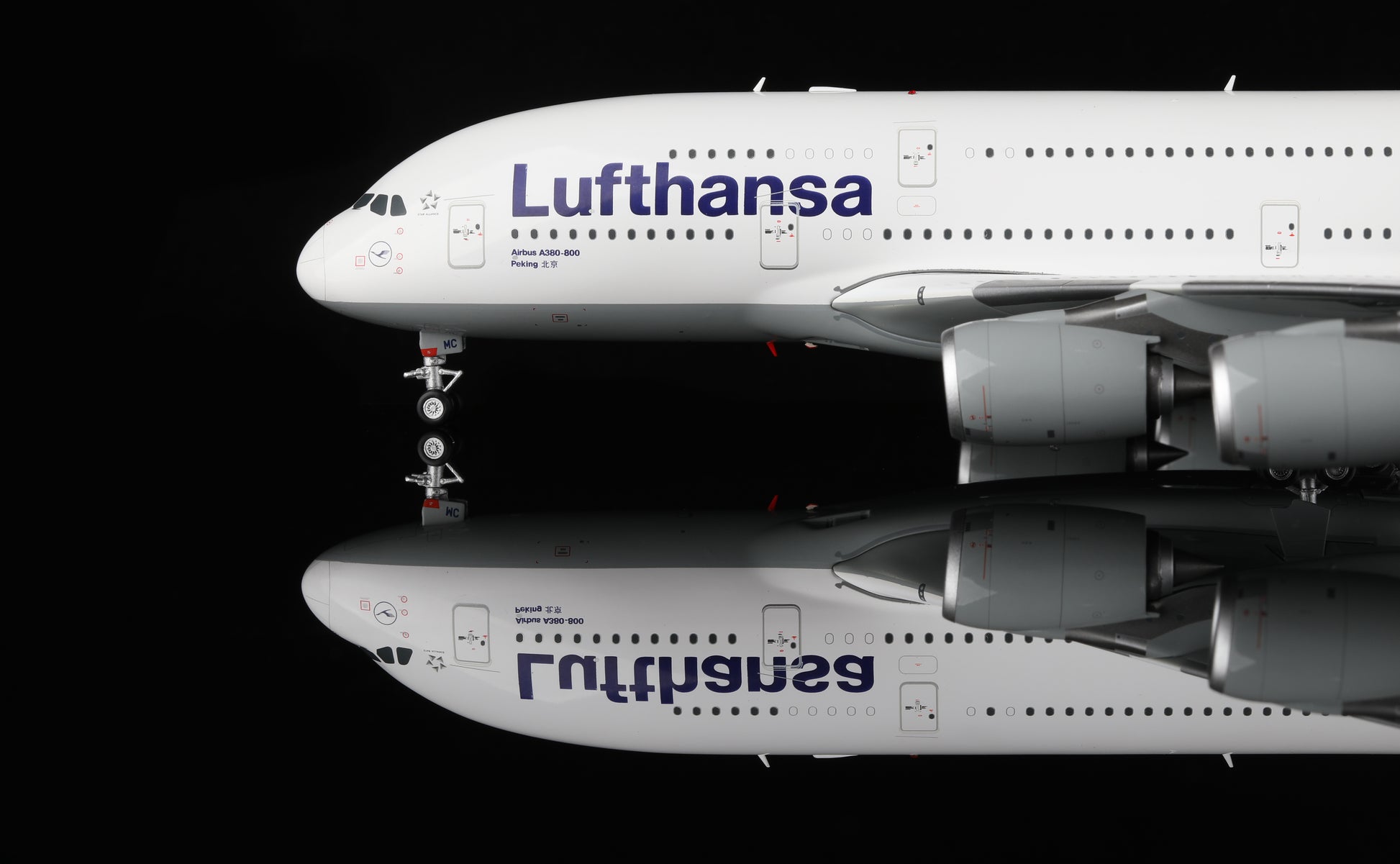 Lufthansa - A380 - D-AIMC - Peking - L2133 - 36.3cm -  Scale 1/200