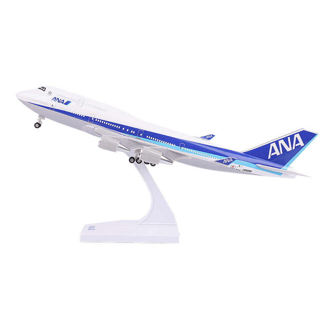 B747 ANA - 30cm - 11,8in - LED y sonido - Modelo de avión