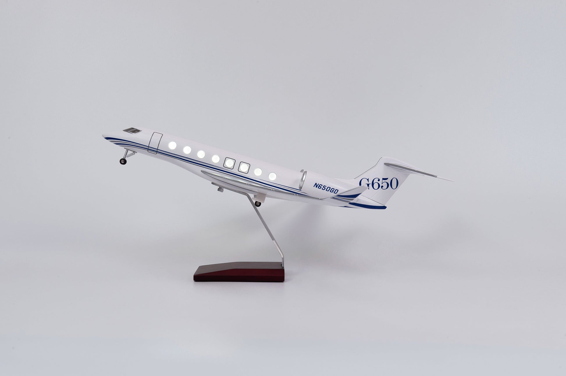 Gulfstream G650ER - Escala 1:50 - L: 45 cm