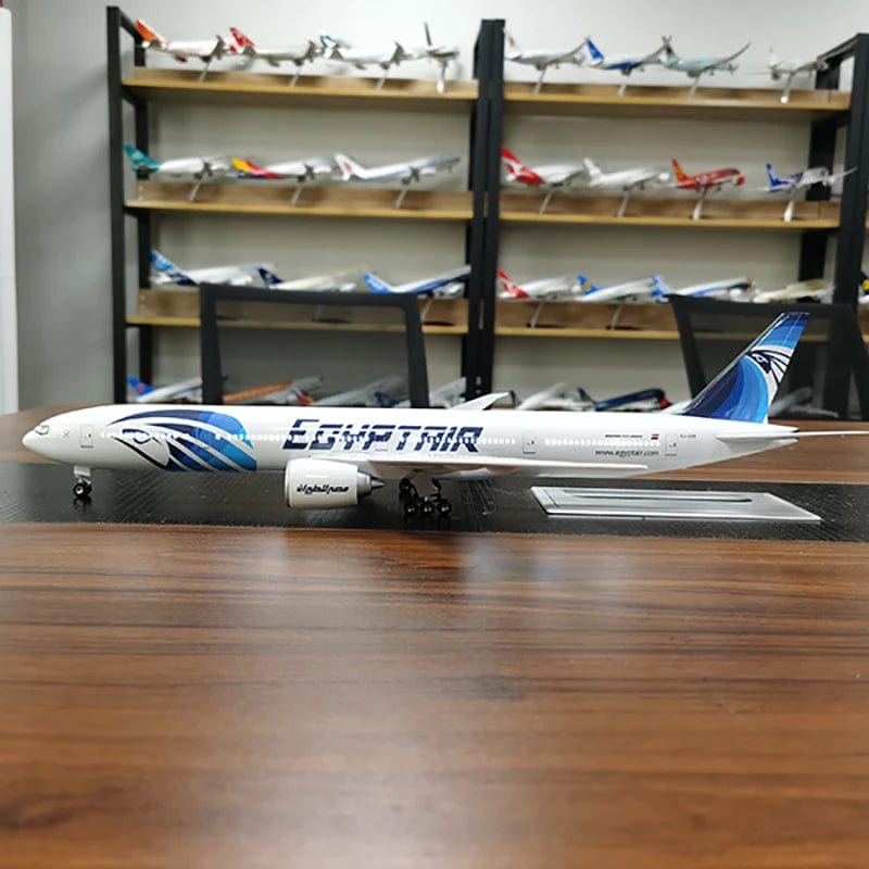 B777 Egypt - Scale 1/157 - 47cm - 18.5 in - Airplane Model