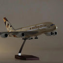 A380 Etihad - Scale 1/160 - 47CM - 18,5 in - Airplane Model