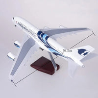 A380 Malaysia- Scale 1/160 - 47CM - 18,5 in - Airplane Model