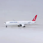 طائرة تركية من طراز B777 - مقياس 1/157 - 47 سم - 18.5 بوصة - نموذج طائرة