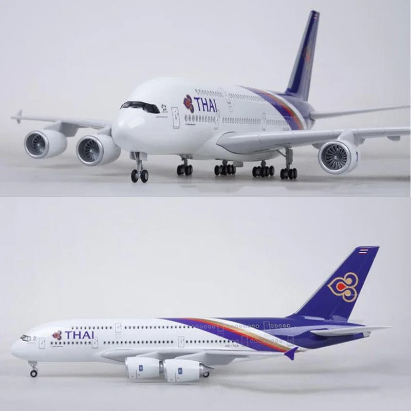 A380 Thai Airways - Escala 1/160 - 47CM - 18,5 in