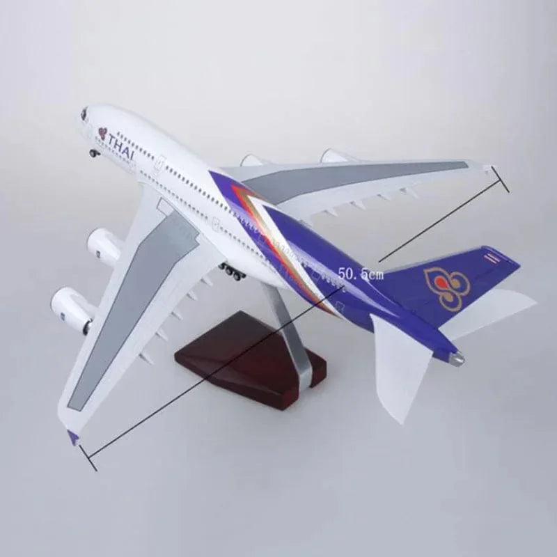 A380 Thai Airways - Scale 1/160 - 47CM - 18,5 in - Airplane Model - Gallery 4