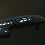B787-9 United Airlines – Scale 1:130 (43 cm / 16.9 in) - Thumbnail 8