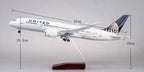 B787-9 United Airlines – Scale 1:130 (43 cm / 16.9 in)