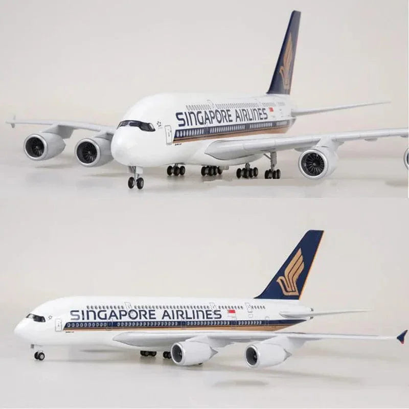 A380 Singapore - Scale 1/160 - 47cm - 18.5 in - Airplane Model - Image 1