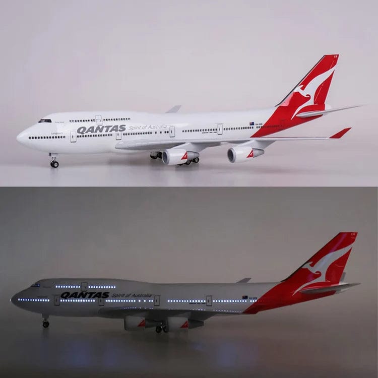 B747 Qantas - Scale 1/150 - 47cm - 18.5 in - Airplane Model