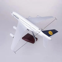 A380 Lufthansa - Scale 1/160 - 46cm - 18.5 in