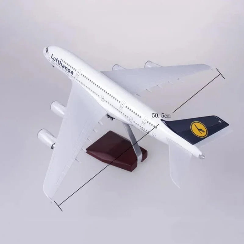 A380 Lufthansa - Scale 1/160 - 46cm - 18.5 in - Airplane Model - Image 4