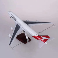 B747 Qantas - Escala 1/150 - 47cm - 18,5 pulgadas