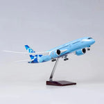 Boeing 787 Manchester City - Etihad - Escala 1/130 - 43 cm - 16,9 pulgadas - Maqueta de avión - Thumbnail 1
