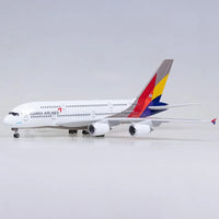 A380 Korean Asiana Airline - Scale 1/160 - 46cm - - Airplane Model 18.5 in