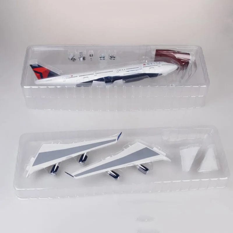 B747 Delta - Escala 1/150 - 47cm - Avión a escala